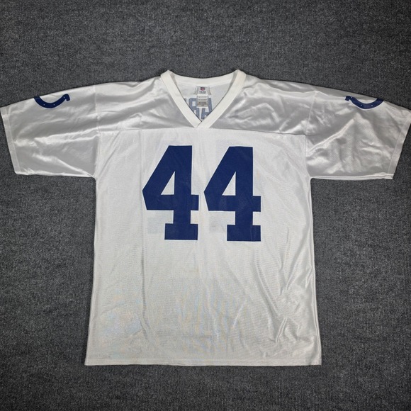 NFL Team Apparel Other - NFL Team Apparel Indianapolis Colts Dallas Clark 44 Jersey White Blue Mens Large